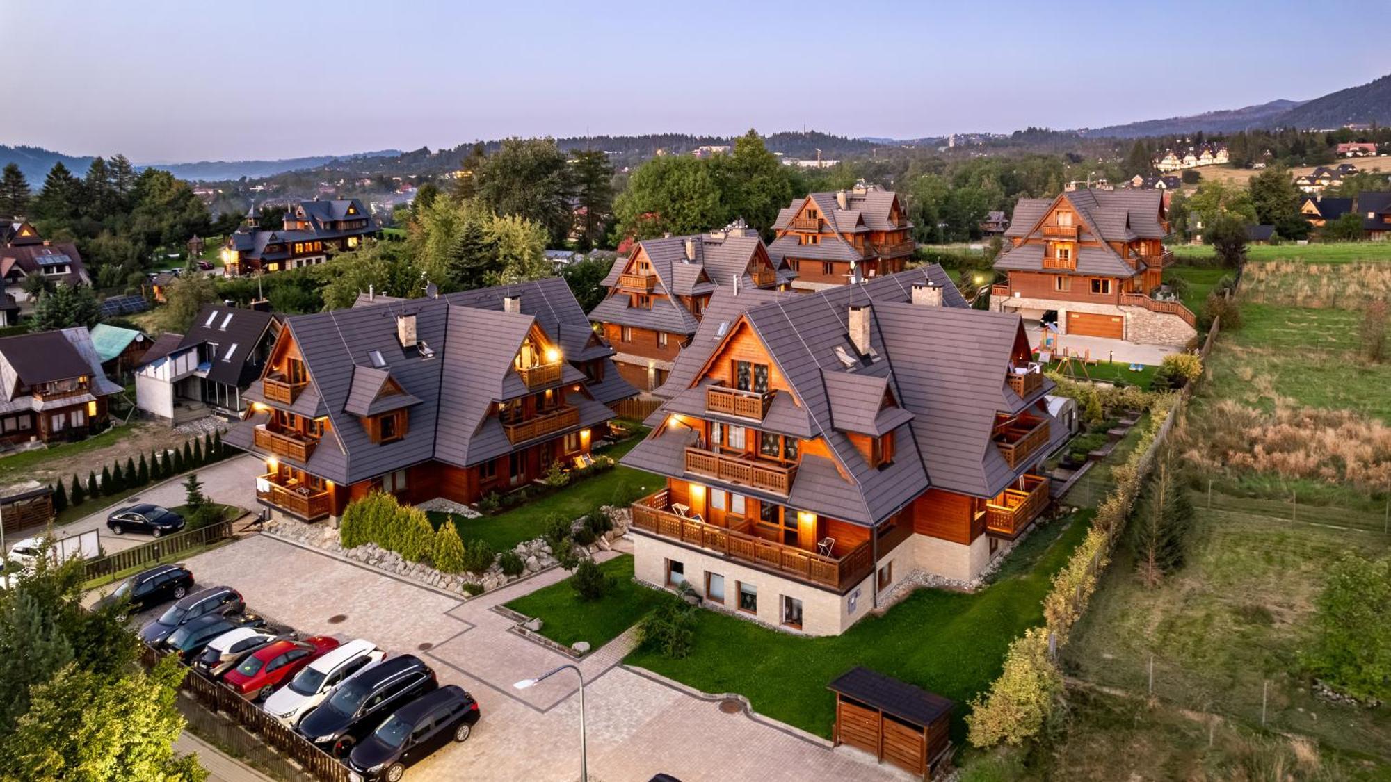 Apartamenty Sun & Snow Resorts Lipki Park Z Sauna ザコパネ エクステリア 写真